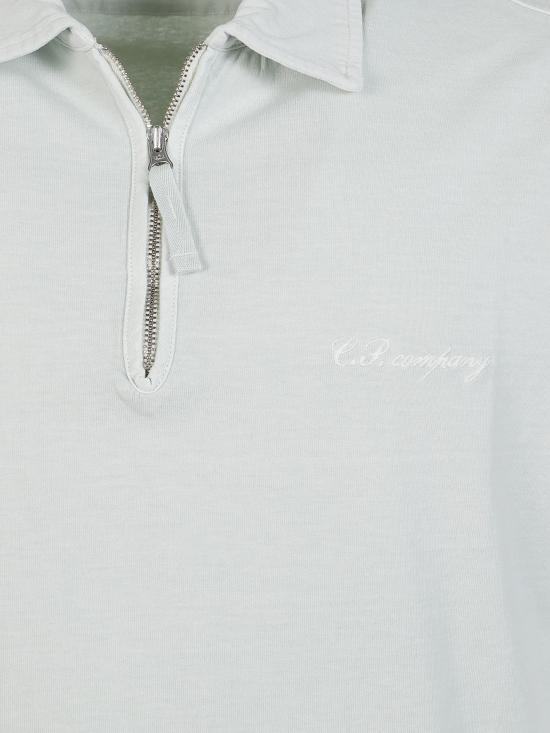 26SS 씨피 컴퍼니 폴로 티셔츠 20CMPL260A 006057O804 Verde acqua - C.P. COMPANY