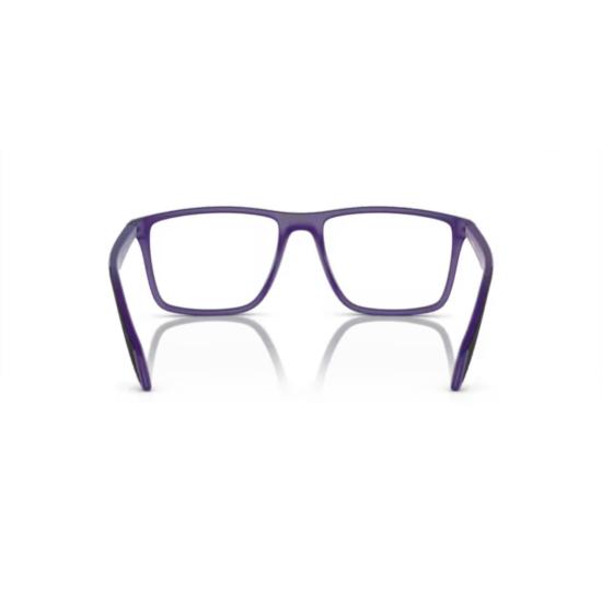 25FW 엠포리오 아르마니 안경 3230 비스타 직사각형 안경, 볼드 퍼플 프레임 - EMPORIO ARMANI