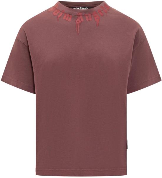 25FW 팜앤젤스 탑 PMAA109F25JER0092825 MAROON