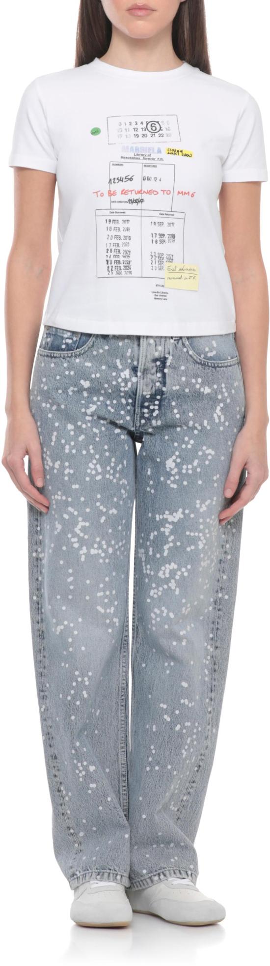 26SS 마르지엘라 반팔 티셔츠 S52GC0360M20185100 WHITE - MAISON MARGIELA