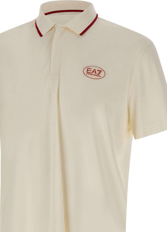 26SS 엠포리오 아르마니 폴로 티셔츠 7M001288AF13520U0004 WHITE - EMPORIO ARMANI