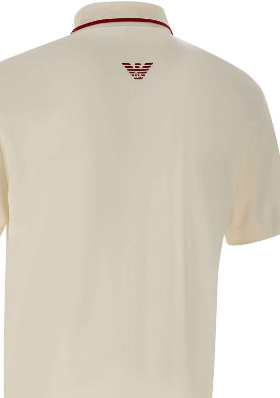 26SS 엠포리오 아르마니 폴로 티셔츠 7M001288AF13520U0004 WHITE - EMPORIO ARMANI