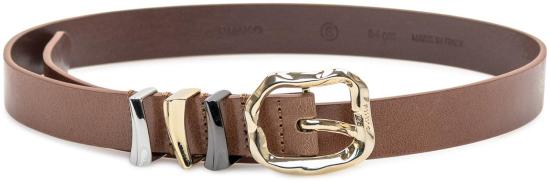 25FW 핑코 레귤러 벨트 105465A2QKL17P BROWN