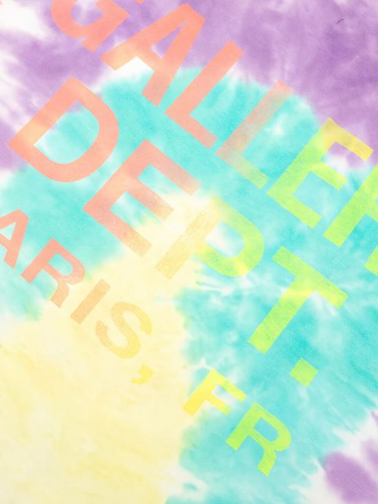 26SS 갤러리 디파트먼트 반팔 티셔츠 TOP041 PEACETIEDYE Multicolor - GALLERY DEPT