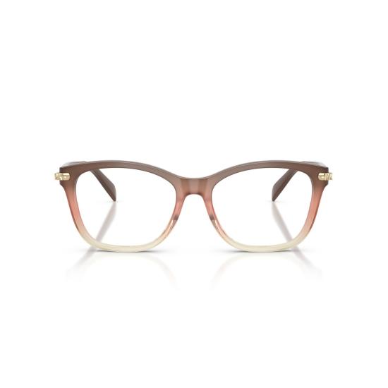 26SS 마이클 코어스 안경 0Mk4175d 골드 액센트가 있는 사각 프레임 그라데이션 안경 - MICHAEL KORS