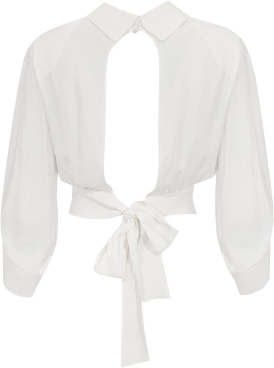 26SS 엘리자베타프랜치 블라우스 CA14761E2360 WHITE - ELISABETTA FRANCHI