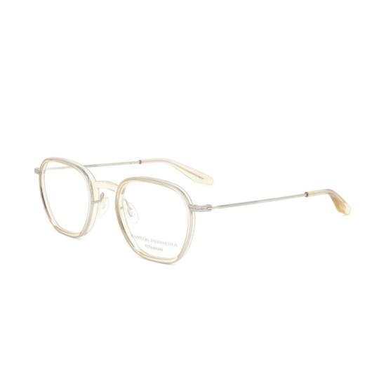  바본페레이라 안경 Bp5044 480Lm 반투명 베이지 아세테이트 프레임 금속테 안경 - BARTON PERREIRA