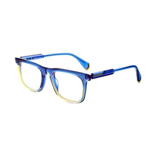  에트니아 바르셀로나 안경 Brutal No.34 직사각형 그라데이션 아세테이트 안경테, 재미있는 포인트 장식 - ETNIA BARCELONA