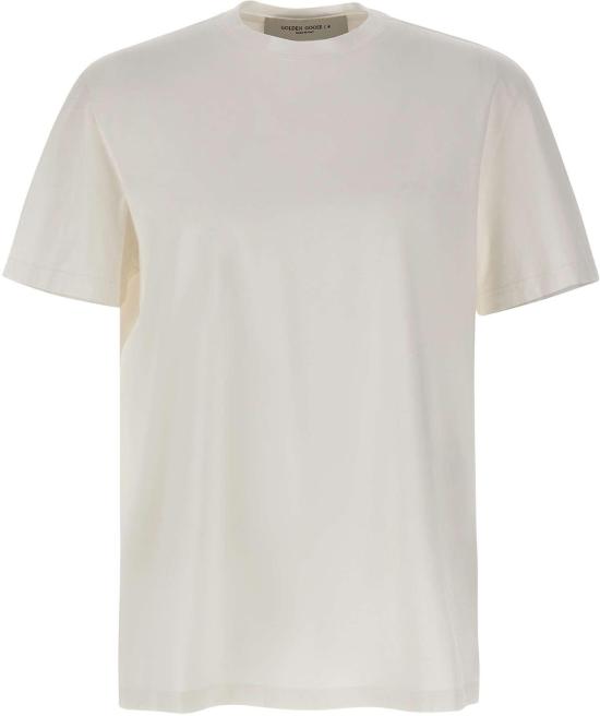 25FW 골든구스 반팔 티셔츠 GMP01220 WHITE