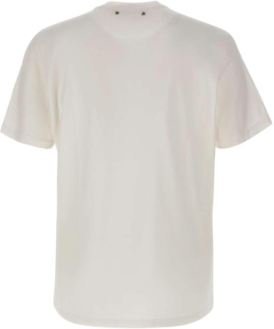 25FW 골든구스 반팔 티셔츠 GMP01220 WHITE - GOLDEN GOOSE