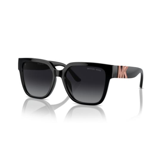 26SS 마이클 코어스 선글라스 0Mk2170u 오버사이즈 스퀘어 , 유광 블랙, 그라데이션 렌즈 - MICHAEL KORS