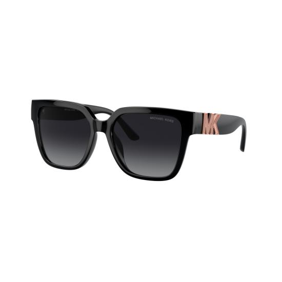 26SS 마이클 코어스 선글라스 0Mk2170u 오버사이즈 스퀘어 , 유광 블랙, 그라데이션 렌즈 - MICHAEL KORS
