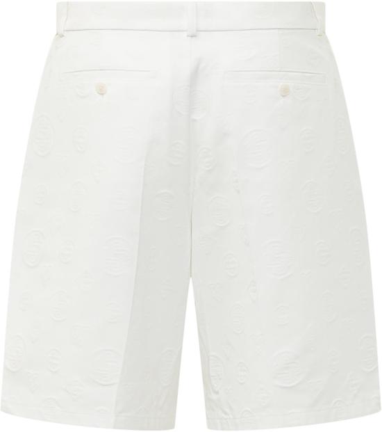 26SS 카사블랑카 숏팬츠 MSP26TR38001 WHITE - CASABLANCA