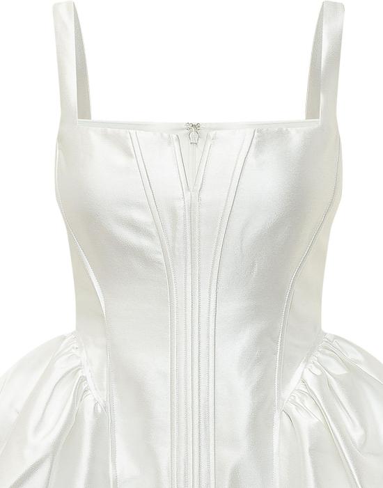 26SS 셀프 포트레이트 숏 원피스 SS26269SWWHITE - SELF PORTRAIT