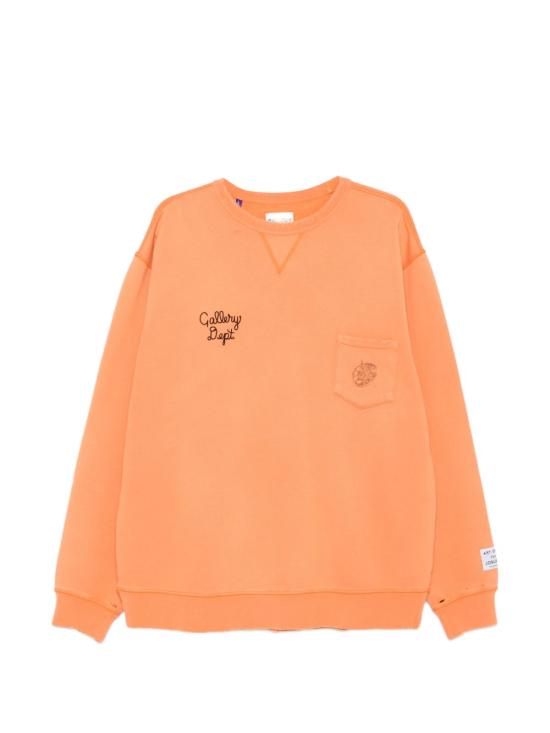 26SS 갤러리 디파트먼트 긴팔 티셔츠 OUT014 ORANGE Arancio