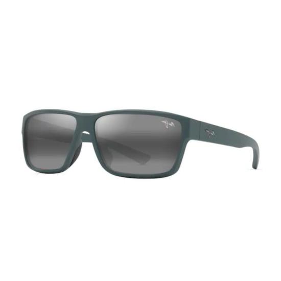  마우이짐 선글라스 Uila Af 무광 직사각형 프레임 - MAUI JIM
