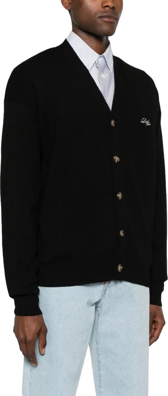 26SS 드롤드무슈 가디건 PERMCA123WO007BL BLACK - DROLE DE MONSIEUR