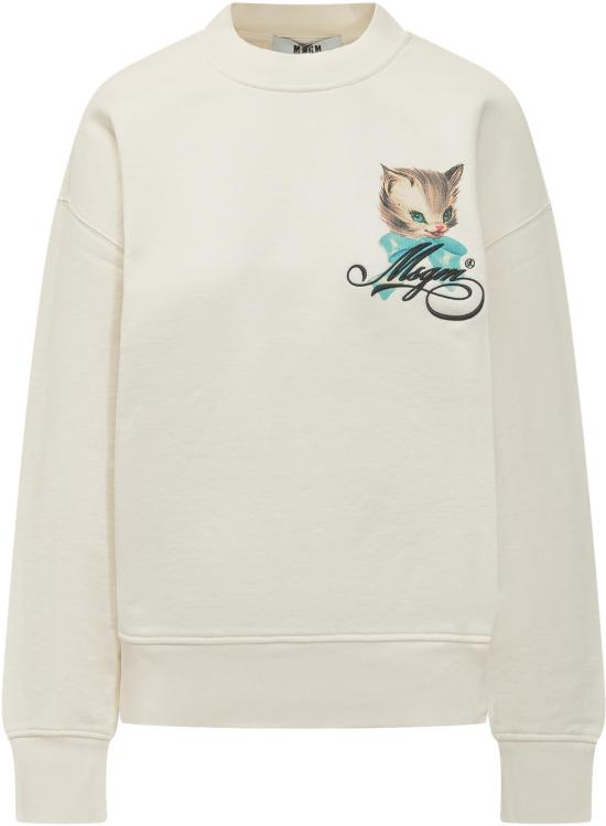 25FW 엠에스지엠 스웨터 3941MDM108SE25758602 WHITE