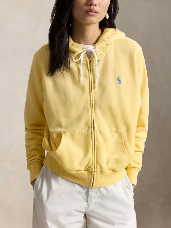 26SS 랄프 로렌 후드 티셔츠 211971693 502 Giallo - RALPH LAUREN