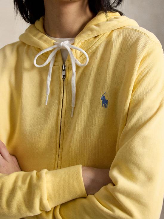 26SS 랄프 로렌 후드 티셔츠 211971693 502 Giallo - RALPH LAUREN