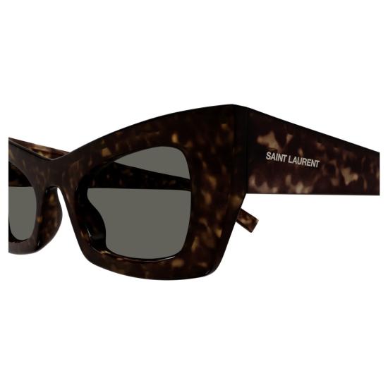 25FW 생로랑 선글라스 SL 702 볼드 호피무늬 캣아이 - SAINT LAURENT
