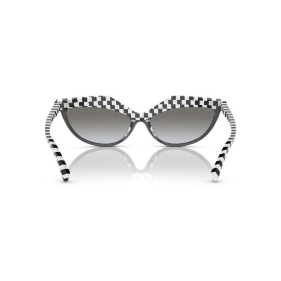 26SS 알랭미끌리 선글라스 0A05070 체커보드 패턴과 그라데이션 렌즈가 적용된 캣아이 - ALAIN MIKLI