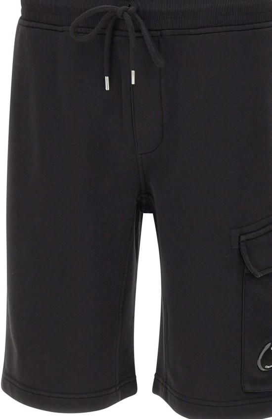 26SS 씨피 컴퍼니 숏팬츠 RSCMSB741A110044G999 BLACK - C.P. COMPANY