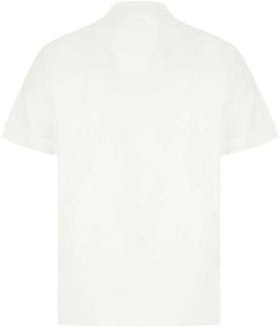 26SS 버버리 메탈릭 EKD 코튼 폴로 셔츠 8119009B7078 WHITE - BURBERRY