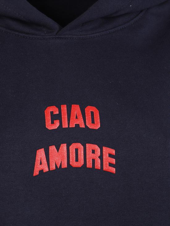 26SS 지아다 베닌카사 후드 티셔츠 S25T11 03 Blu - GIADA BENINCASA