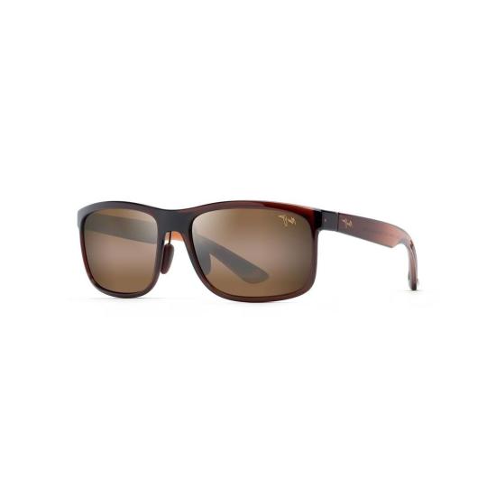  마우이짐 선글라스 은은한 브랜드 로고가 새겨진 휴엘로 그라데이션 직사각형 프레임 - MAUI JIM