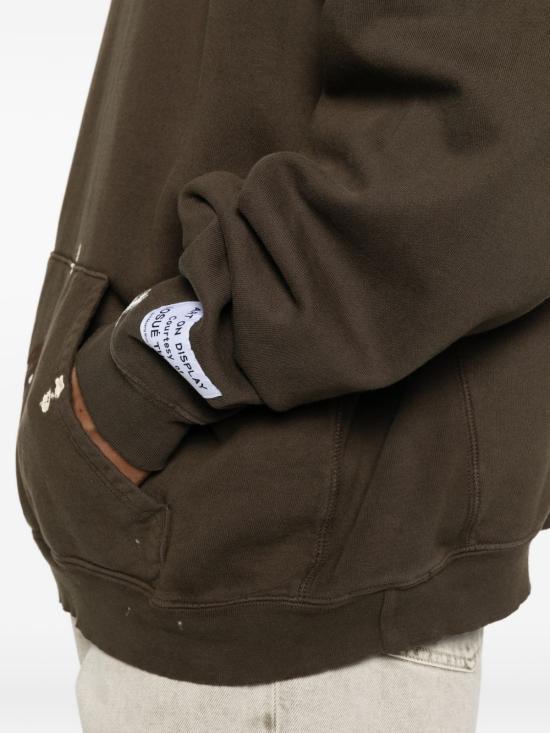 26SS 갤러리 디파트먼트 후드 티셔츠 OUT022 SEPIA Black - GALLERY DEPT