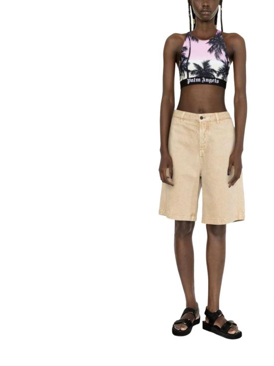  팜앤젤스 민소매 티셔츠 PWVO024S23FAB0033710 PURPLE - PALM ANGELS