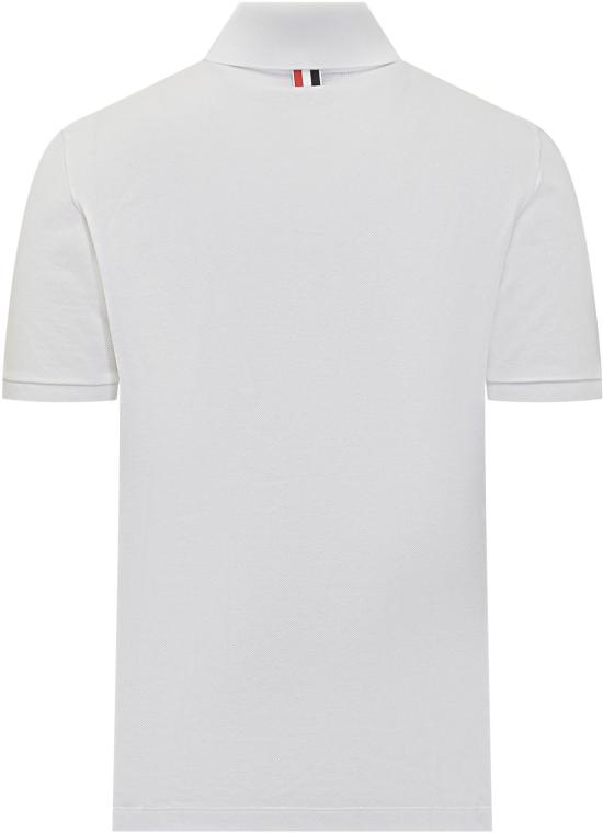 26SS 톰브라운 클래식 피케 4바 숏슬리브 폴로 티셔츠 MJP110P00050100 WHITE - THOM BROWNE