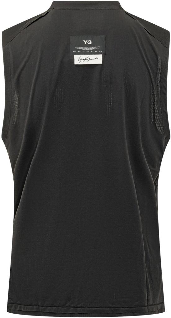 26SS 와이쓰리 민소매 티셔츠 KF6196BLACK - Y-3