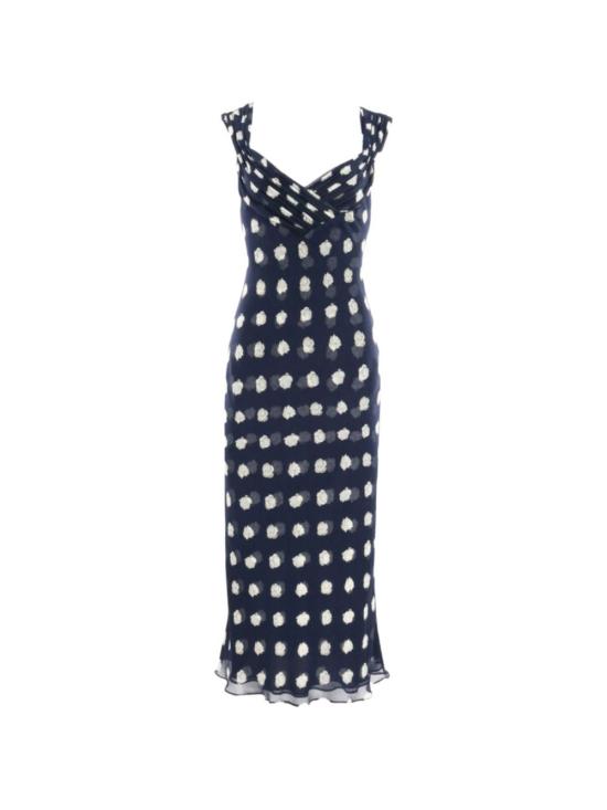 26SS 컬트 가이아 롱 원피스 DR32698CH3284 SMALLDOTDEEPLAKE Azzurro - CULT GAIA