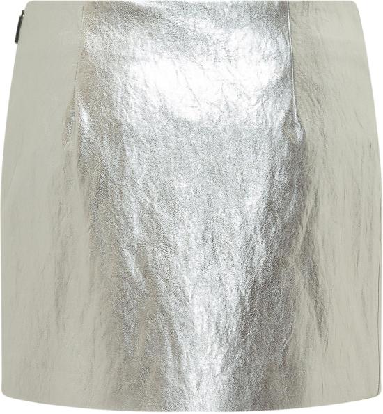 26SS 엠에스지엠 숏 스커트 4042MDD0326730590 SILVER - MSGM