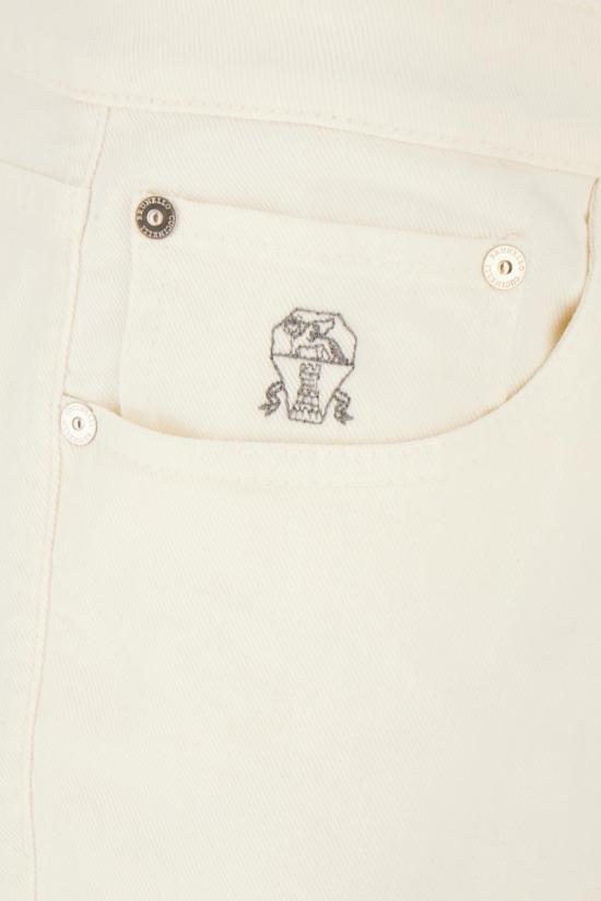 26SS 브루넬로 쿠치넬리 라이트웨이트 데님 팬츠 M277PD3210C7210 NEUTRAAL - BRUNELLO CUCINELLI