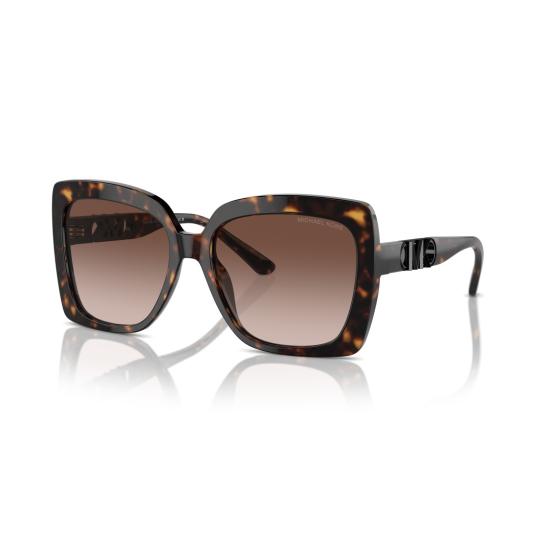 26SS 마이클 코어스 선글라스 0Mk2213 오버사이즈 스퀘어 프레임  (호피 무늬) - MICHAEL KORS