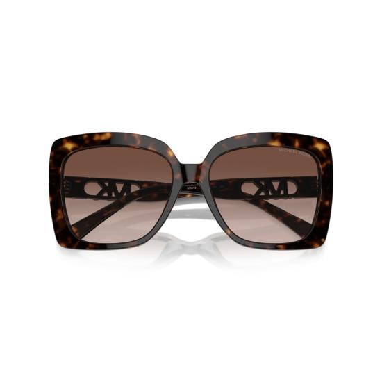 26SS 마이클 코어스 선글라스 0Mk2213 오버사이즈 스퀘어 프레임  (호피 무늬)