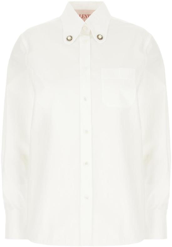 25SS 발렌티노 가라바니 셔츠 6B3AB7805A6001 WHITE