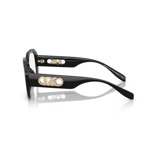 26SS 마이클 코어스 안경 0Mk4148u 골드톤 액센트가 있는 오버사이즈 스퀘어 프레임 - MICHAEL KORS