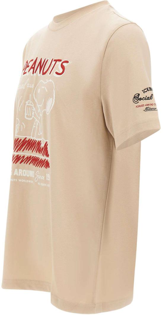 26SS 아이스 비 아이스버그 반팔 티셔츠 26EI1P0F026627ABEIGE - ICE B ICEBERG