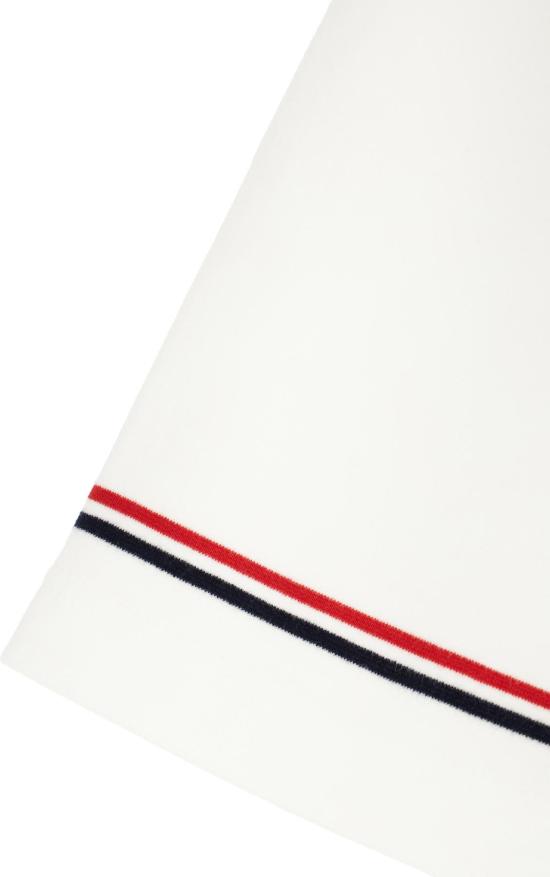 25SS 톰브라운 탑 MJS282AJ0199100 WHITE - THOM BROWNE