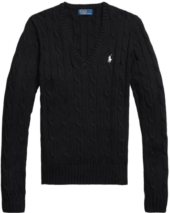 26SS 랄프 로렌 스웨터 211971870002 BLACK