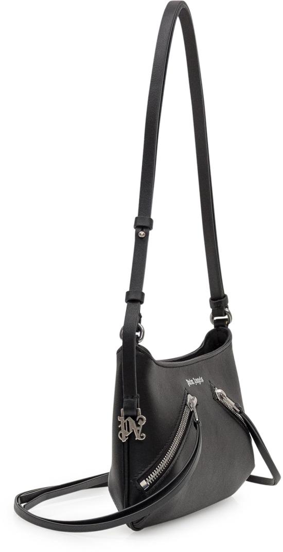 25FW 팜앤젤스 숄더백 PWNN03EF25LEA0011010 BLACK - PALM ANGELS