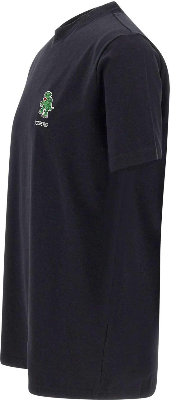 26SS 아이스 비 아이스버그 반팔 티셔츠 26EI1P0F0156318BLACK - ICE B ICEBERG