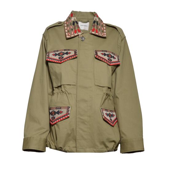26SS 프론트 스트릿 수트 자켓 37321 07 Verde militare