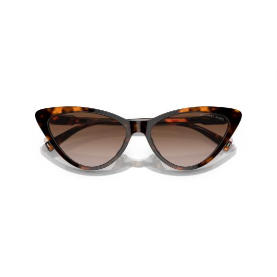 26SS 마이클 코어스 선글라스 0Mk2195u 캣아이  (호피무늬 프레임 및 금색 장식) - MICHAEL KORS