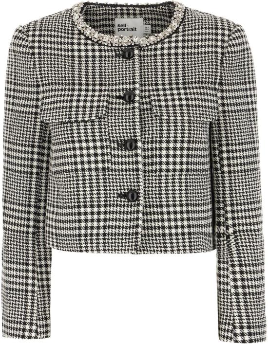 25FW 셀프 포트레이트 자켓 PF25111JBWBLACKWHITE DIVERS