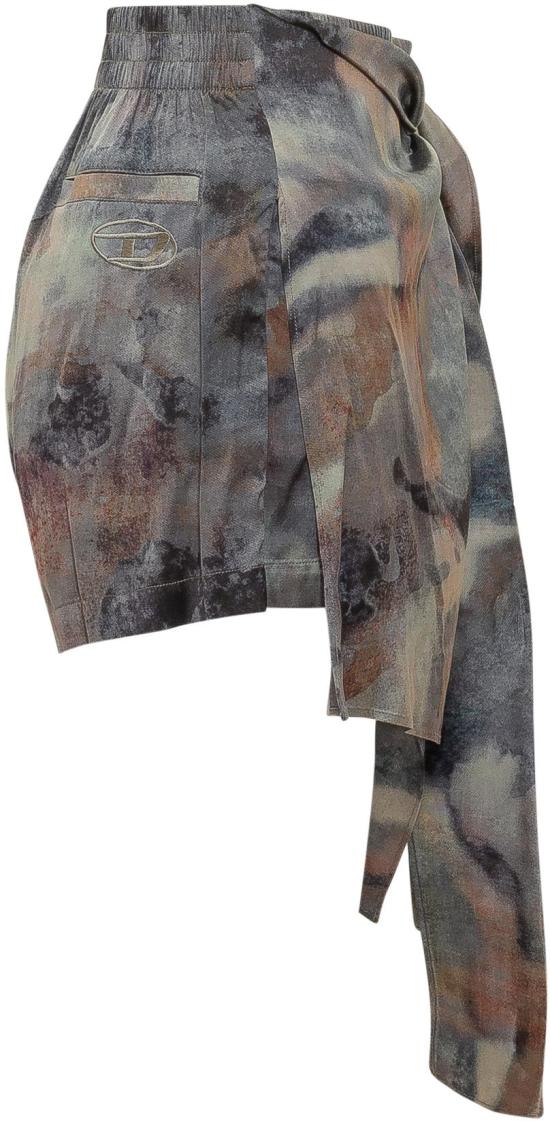 26SS 디젤 printed satin 스커트 A212250DMBN8ATA DIVERS - DIESEL